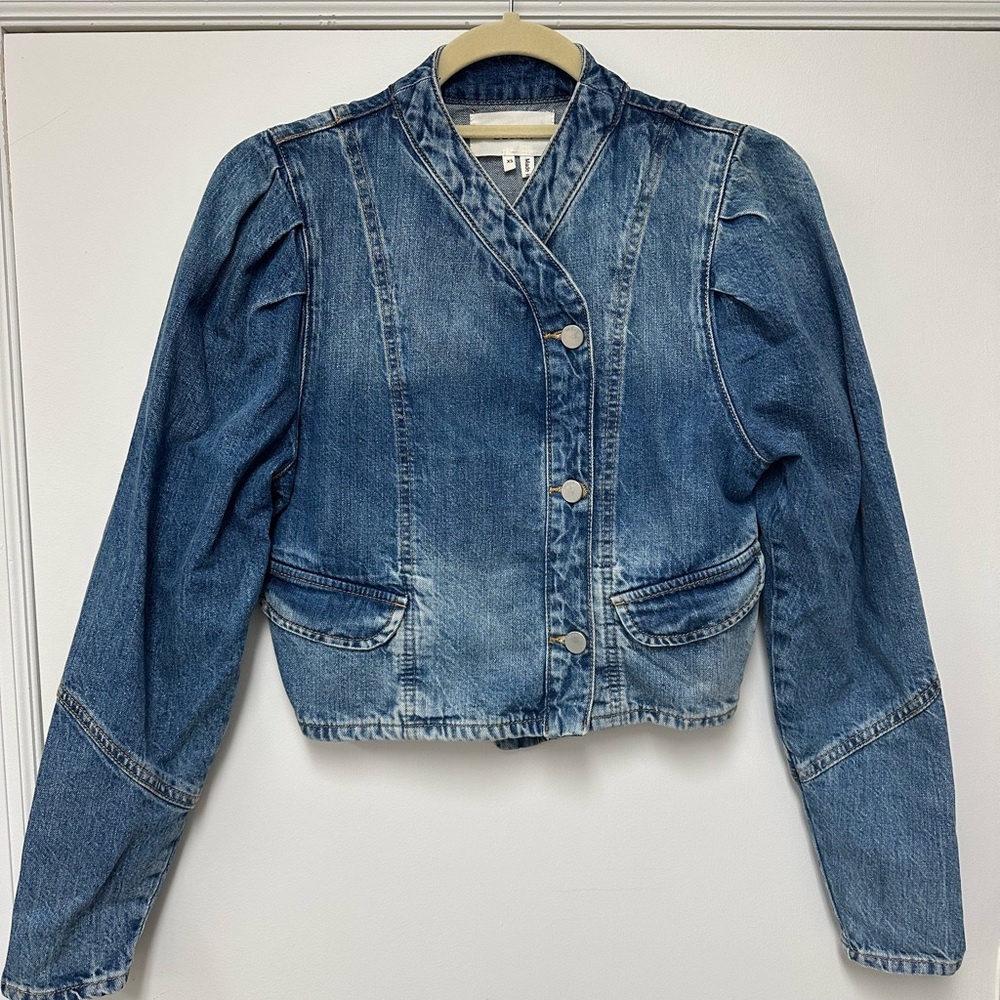 ba&sh Blue Denim Jean Jacket